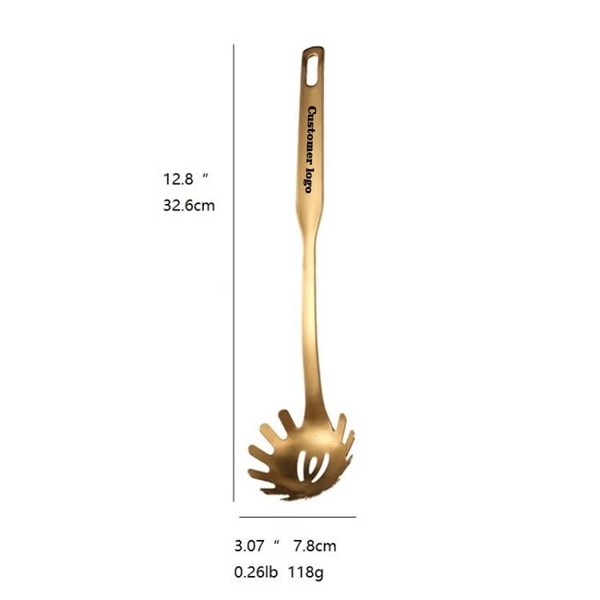 Stainless Steel Cooking Utensils Pasta Fork Spaghetti Server - Stainless Steel Cooking Utensils Pasta Fork Spaghetti Server - Image 0 of 6