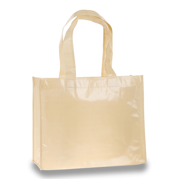 110 GSM Non-Woven Laminated W/ Gusset Tote Bag (16"X13"X6") - 110 GSM Non-Woven Laminated W/ Gusset Tote Bag (16"X13"X6") - Image 4 of 7
