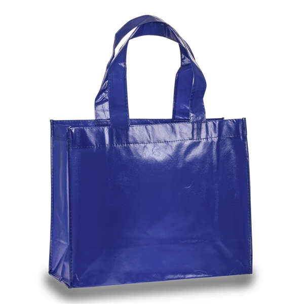 110 GSM Non-Woven Laminated W/ Gusset Tote Bag (16"X13"X6") - 110 GSM Non-Woven Laminated W/ Gusset Tote Bag (16"X13"X6") - Image 5 of 7
