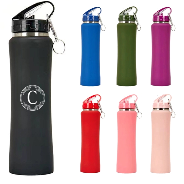24Oz Slim Vacuum Insulated Water Bottle - 24Oz Slim Vacuum Insulated Water Bottle - Image 0 of 1