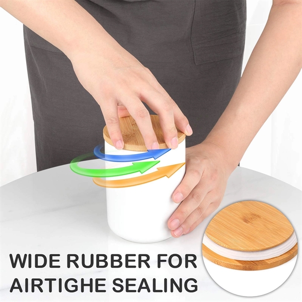 Ceramic Kitchen Canister - Ceramic Kitchen Canister - Image 3 of 4