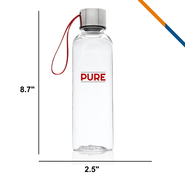 Tatom Plastic Water Bottle - 17 OZ. - Tatom Plastic Water Bottle - 17 OZ. - Image 2 of 9