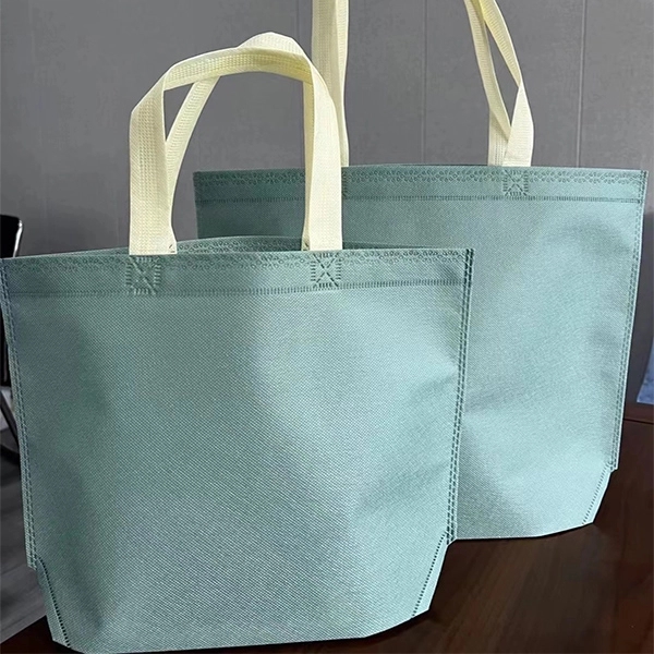Non-Woven Two Colors Grocery Bags - Non-Woven Two Colors Grocery Bags - Image 2 of 6
