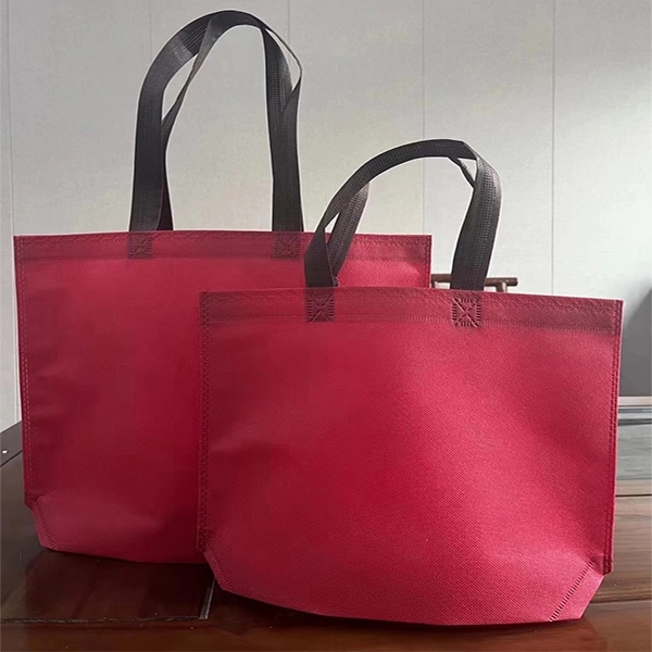 Non-Woven Two Colors Grocery Bags - Non-Woven Two Colors Grocery Bags - Image 3 of 6