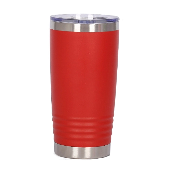 20 oz Vacuum Insulated Double Wall Travel Tumbler - 20 oz Vacuum Insulated Double Wall Travel Tumbler - Image 3 of 11
