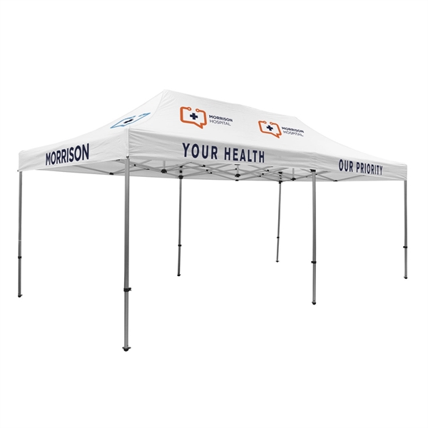 20' Premium Tent Kit (Imprinted, 6 Locations) - 20' Premium Tent Kit (Imprinted, 6 Locations) - Image 0 of 11