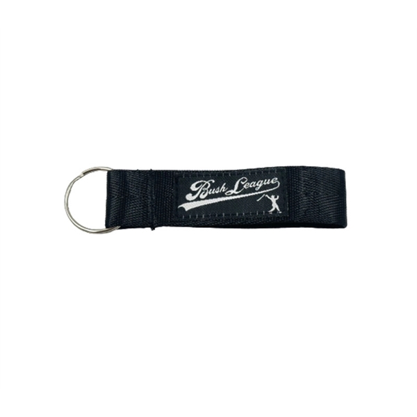 Polyester Short Lanyard with Woven Label - Polyester Short Lanyard with Woven Label - Image 0 of 0