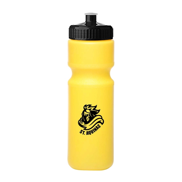 28 oz. Push Cap Plastic Water Bottles (1 Color) - 28 oz. Push Cap Plastic Water Bottles (1 Color) - Image 5 of 10