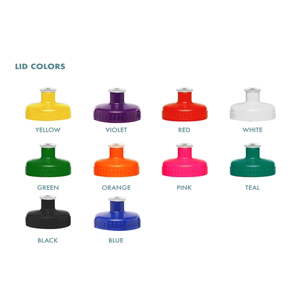 28 oz. Push Cap Plastic Water Bottles (1 Color) - 28 oz. Push Cap Plastic Water Bottles (1 Color) - Image 1 of 10