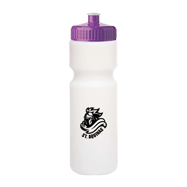 28 oz. Push Cap Plastic Water Bottles (1 Color) - 28 oz. Push Cap Plastic Water Bottles (1 Color) - Image 2 of 10