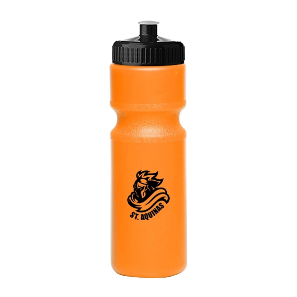 28 oz. Push Cap Plastic Water Bottles (1 Color) - 28 oz. Push Cap Plastic Water Bottles (1 Color) - Image 3 of 10