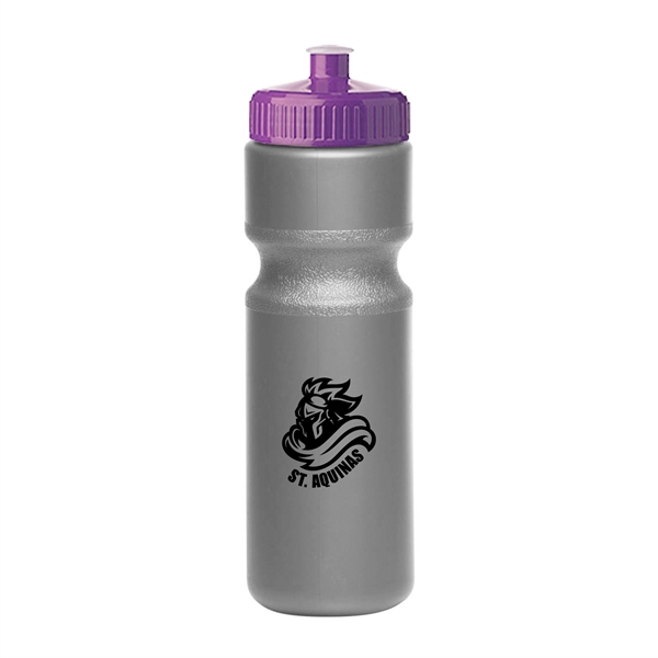 28 oz. Push Cap Plastic Water Bottles (1 Color) - 28 oz. Push Cap Plastic Water Bottles (1 Color) - Image 4 of 10