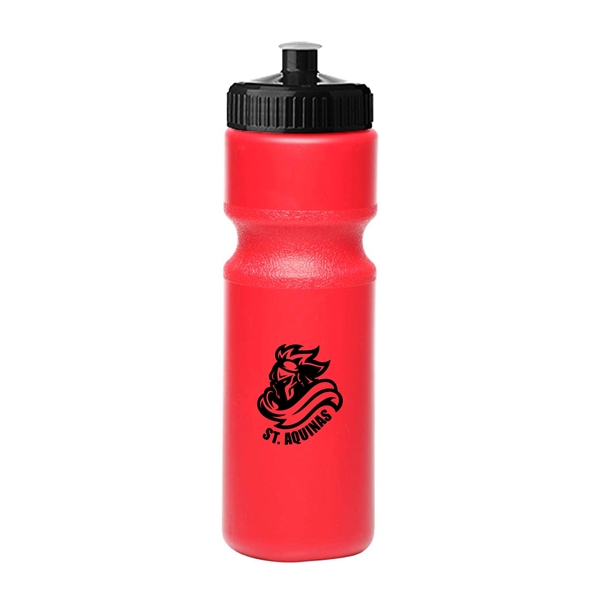 28 oz. Push Cap Plastic Water Bottles (1 Color) - 28 oz. Push Cap Plastic Water Bottles (1 Color) - Image 8 of 10