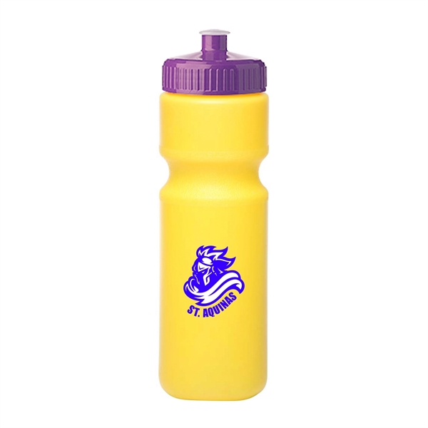 28 oz. Push Cap Plastic Water Bottles (2 Color) - 28 oz. Push Cap Plastic Water Bottles (2 Color) - Image 1 of 11