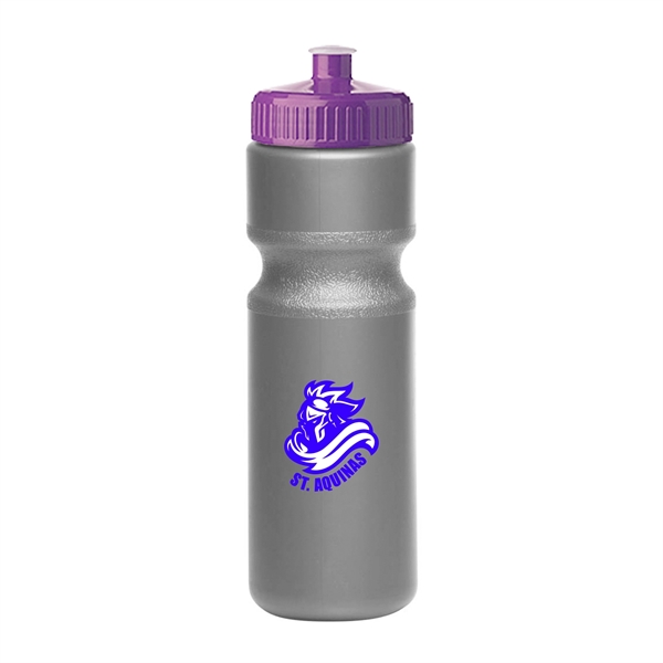 28 oz. Push Cap Plastic Water Bottles (2 Color) - 28 oz. Push Cap Plastic Water Bottles (2 Color) - Image 3 of 11