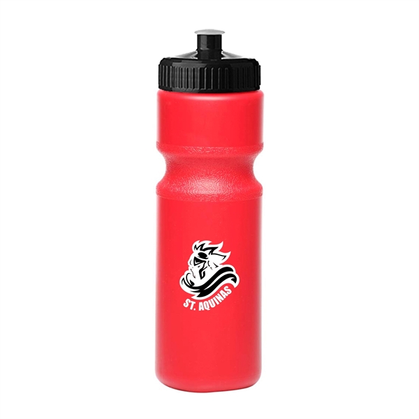 28 oz. Push Cap Plastic Water Bottles (2 Color) - 28 oz. Push Cap Plastic Water Bottles (2 Color) - Image 5 of 11