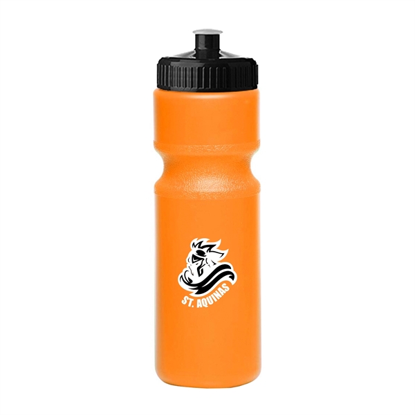 28 oz. Push Cap Plastic Water Bottles (2 Color) - 28 oz. Push Cap Plastic Water Bottles (2 Color) - Image 8 of 11