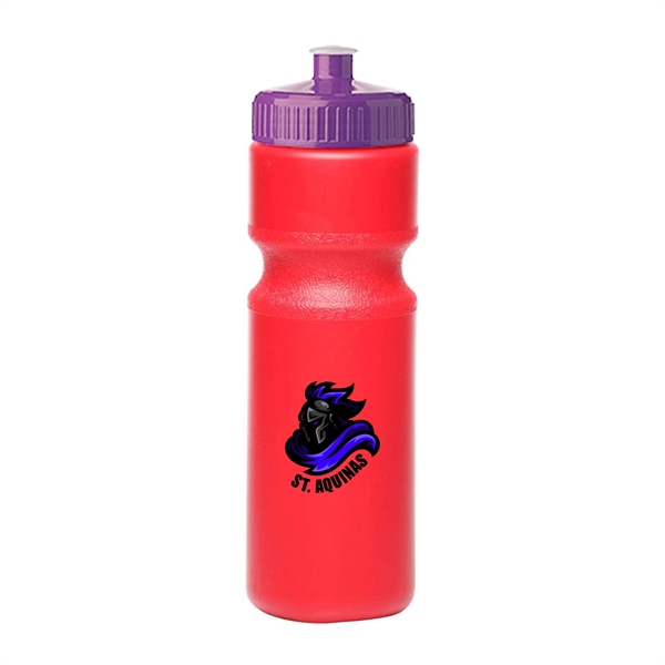 28 oz. Push Cap Plastic Water Bottles (Full Color) - 28 oz. Push Cap Plastic Water Bottles (Full Color) - Image 1 of 10