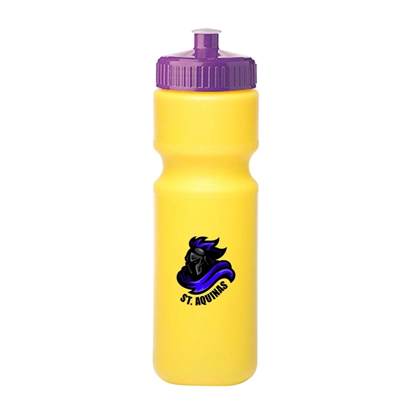 28 oz. Push Cap Plastic Water Bottles (Full Color) - 28 oz. Push Cap Plastic Water Bottles (Full Color) - Image 9 of 10