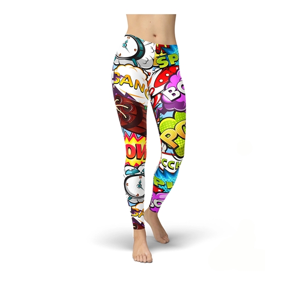 Custom Dye Sublimated Full Length Yoga Pants Leggings - Custom Dye Sublimated Full Length Yoga Pants Leggings - Image 0 of 7