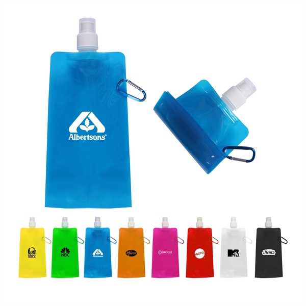 20 Oz Reusable Collapsible Water Bottle Pouch - 20 Oz Reusable Collapsible Water Bottle Pouch - Image 0 of 0