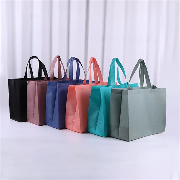 Nonwoven Big Shopping Tote Bag 19 1/2 x 15 1/2 x 7 1/2" - Nonwoven Big Shopping Tote Bag 19 1/2 x 15 1/2 x 7 1/2" - Image 1 of 5