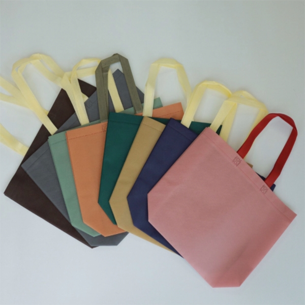 Non-Woven Two Colors Grocery Bags - Non-Woven Two Colors Grocery Bags - Image 6 of 6