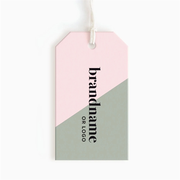 Apparel Hang Tags w/ String - Apparel Hang Tags w/ String - Image 1 of 2
