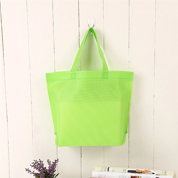 Large Nonwoven Tote Bags 17 1/2 " x 14 " x 4" - Large Nonwoven Tote Bags 17 1/2 " x 14 " x 4" - Image 1 of 4