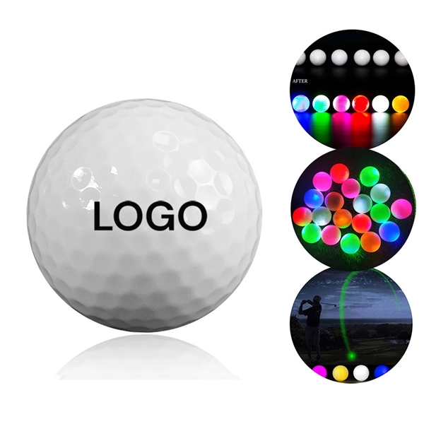 Glow in The Dark LED Golf Balls - Glow in The Dark LED Golf Balls - Image 0 of 2
