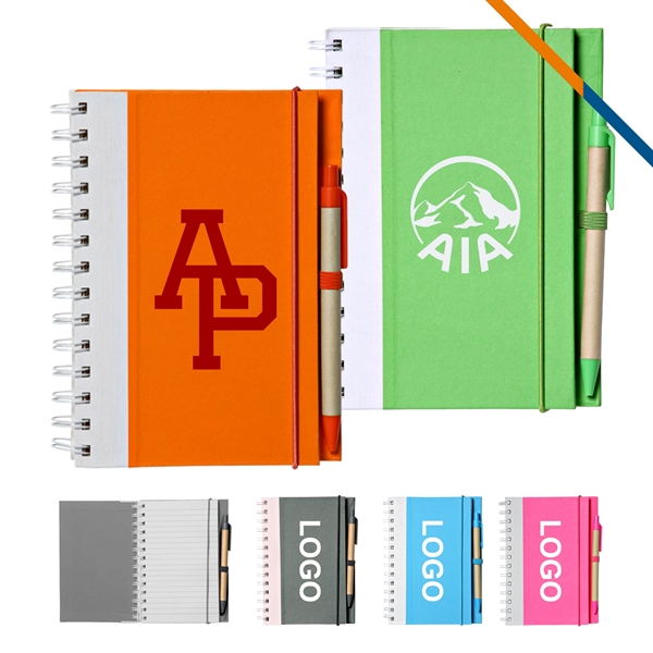 Senra Recyclable Bright Eco Notebooks - Senra Recyclable Bright Eco Notebooks - Image 0 of 7