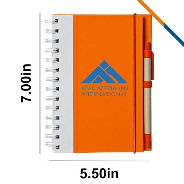 Senra Recyclable Bright Eco Notebooks - Senra Recyclable Bright Eco Notebooks - Image 2 of 7