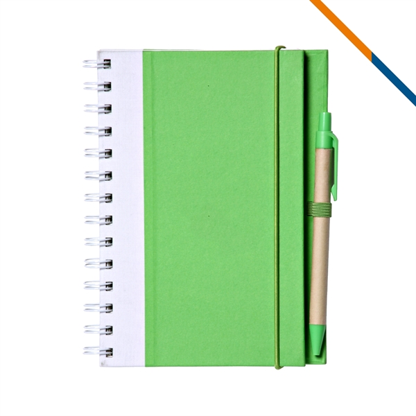 Senra Recyclable Bright Eco Notebooks - Senra Recyclable Bright Eco Notebooks - Image 3 of 7