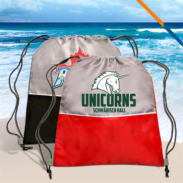 Apate Drawstring Backpacks - Apate Drawstring Backpacks - Image 1 of 5