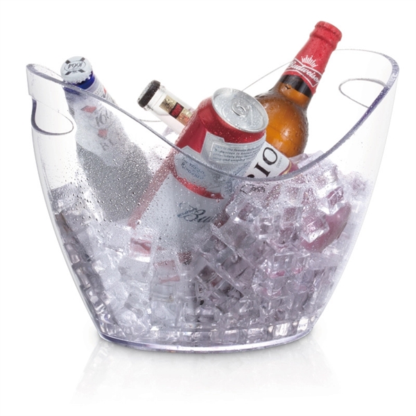 Plastic Oval Ice Buckets For Beer Bottle - Plastic Oval Ice Buckets For Beer Bottle - Image 1 of 8