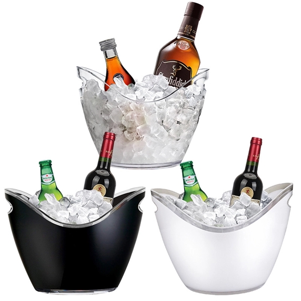 Plastic Oval Ice Buckets For Beer Bottle - Plastic Oval Ice Buckets For Beer Bottle - Image 7 of 8