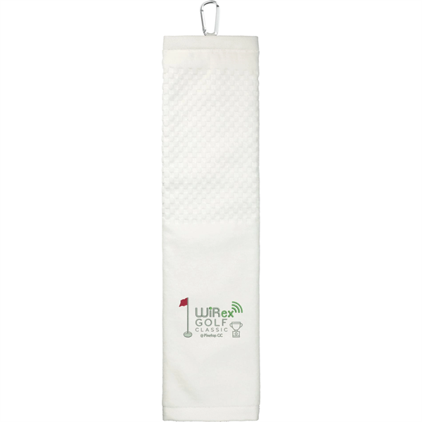 3.5lb./doz. 5.25x22in Scrubber Golf Towel - 3.5lb./doz. 5.25x22in Scrubber Golf Towel - Image 0 of 0