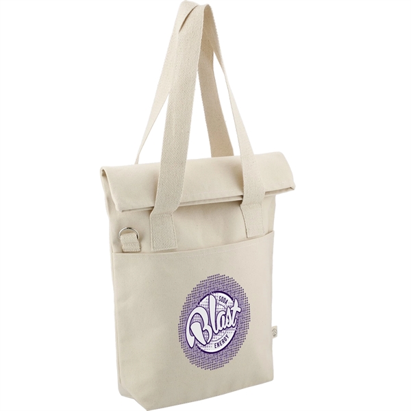 Organic 16oz Cotton Commuter Tote - Organic 16oz Cotton Commuter Tote - Image 1 of 2