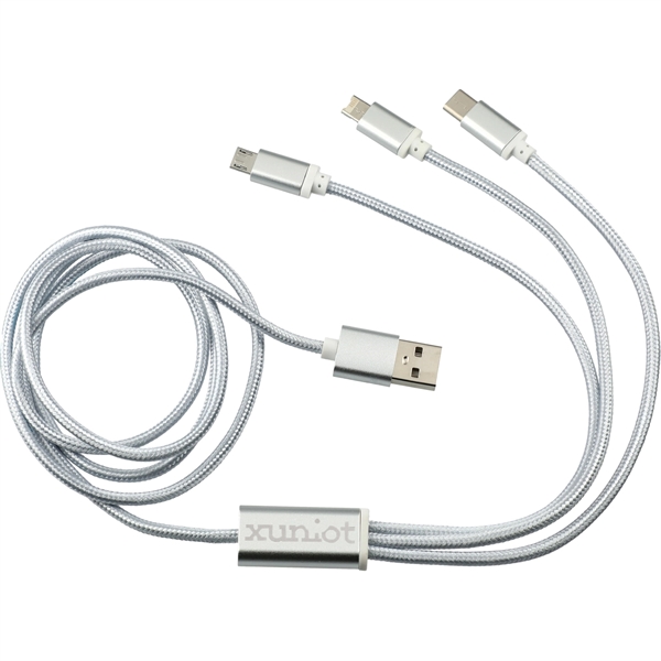 Realm 3-in-1 Long Charging Cable - Realm 3-in-1 Long Charging Cable - Image 5 of 6