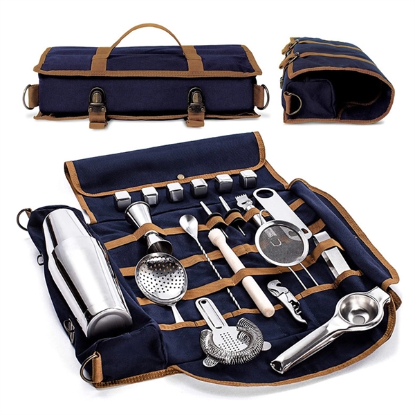 Travel Bartender Kit Bag - Travel Bartender Kit Bag - Image 2 of 4