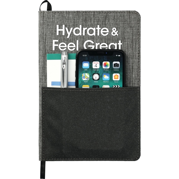 FSC® Mix 5.5" x 8.5" Reclaim Recycled Journal - FSC® Mix 5.5" x 8.5" Reclaim Recycled Journal - Image 0 of 7