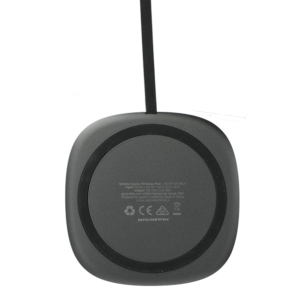 Nimble Apollo 15W Magnetic Wireless Pad - Nimble Apollo 15W Magnetic Wireless Pad - Image 2 of 2