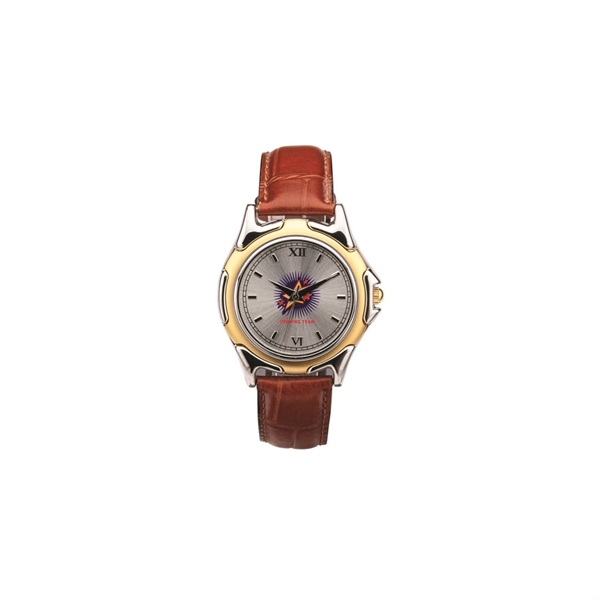 The St Tropez Watch - Ladies - Brown Band - The St Tropez Watch - Ladies - Brown Band - Image 1 of 2
