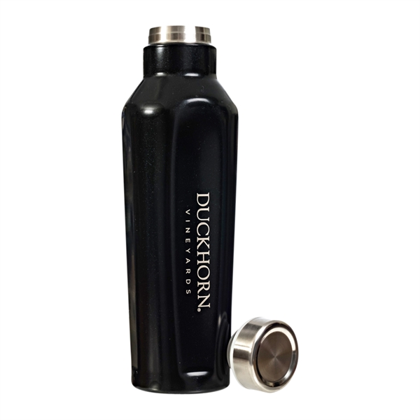 Insulated Steel Diamond Wine Growler (25oz) - Insulated Steel Diamond Wine Growler (25oz) - Image 3 of 4