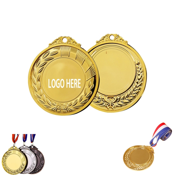 Classic Winner Award Medal With Neck Ribbon - Classic Winner Award Medal With Neck Ribbon - Image 0 of 4