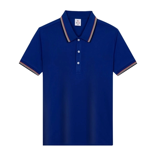 Customized short sleeve polo t-shirts for summer - Customized short sleeve polo t-shirts for summer - Image 1 of 7