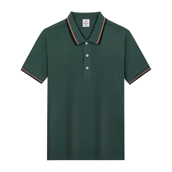 Customized short sleeve polo t-shirts for summer - Customized short sleeve polo t-shirts for summer - Image 3 of 7
