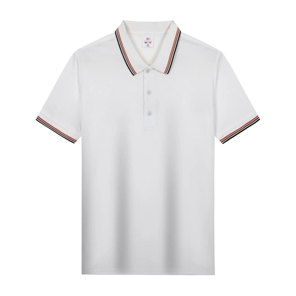 Customized short sleeve polo t-shirts for summer - Customized short sleeve polo t-shirts for summer - Image 5 of 7