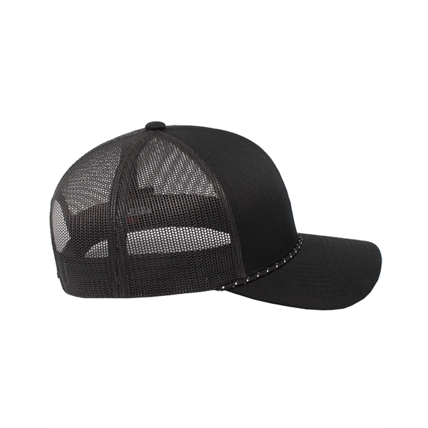 Pacific Headwear Trucker Snapback Braid Cap - Pacific Headwear Trucker Snapback Braid Cap - Image 32 of 70