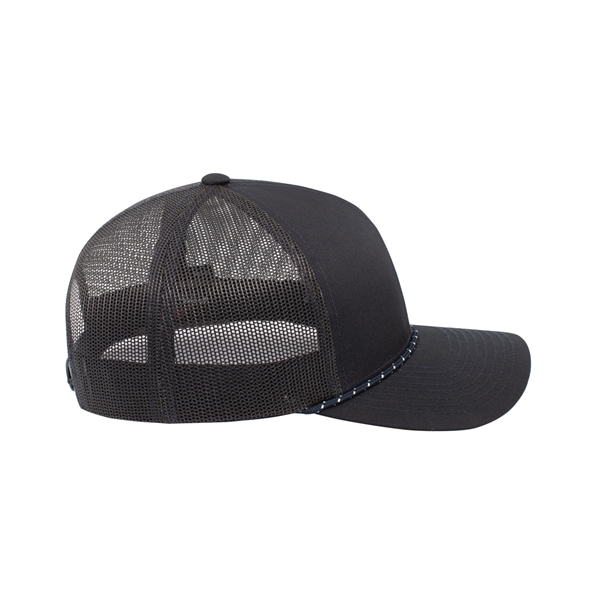 Pacific Headwear Trucker Snapback Braid Cap - Pacific Headwear Trucker Snapback Braid Cap - Image 33 of 70